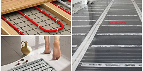 Подово отопление - кой тип да изберете? Настроики